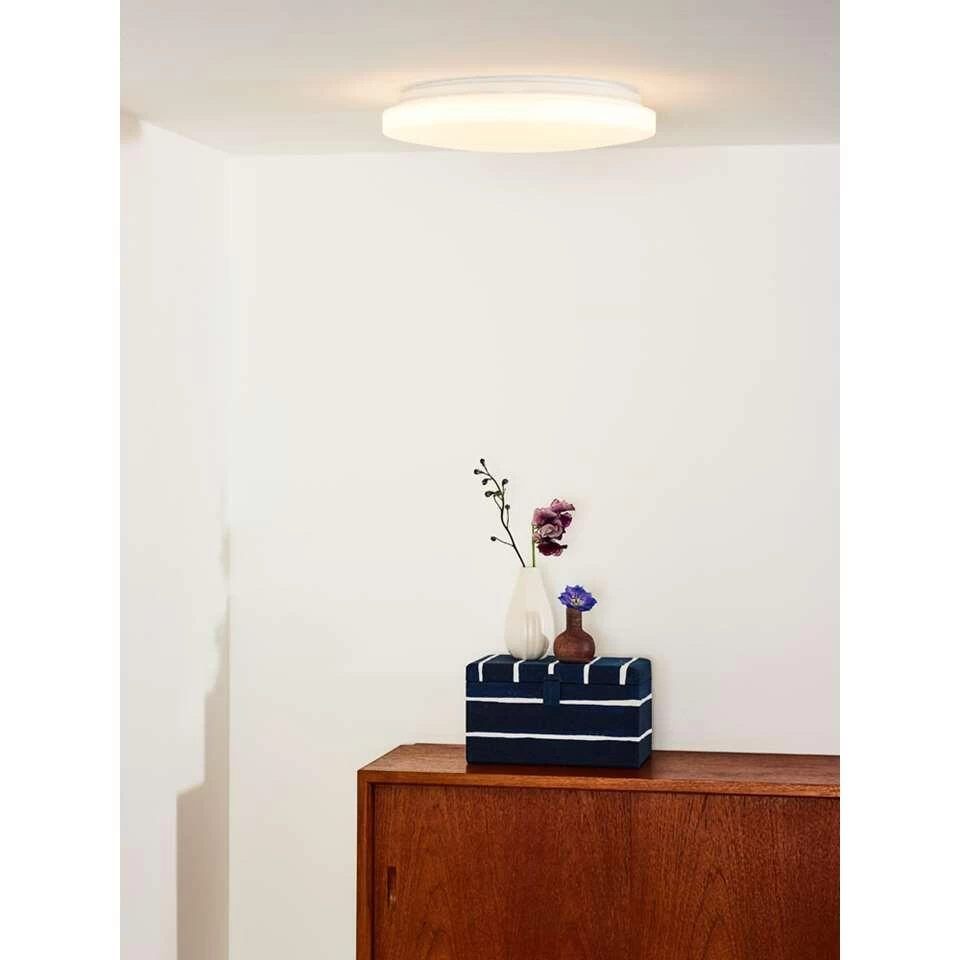 Lucide Plafonnière Otis - Opaal - Ø34 Cm 4 Lucide Plafonnière Otis - Opaal - Ø34 Cm - Afbeelding 2