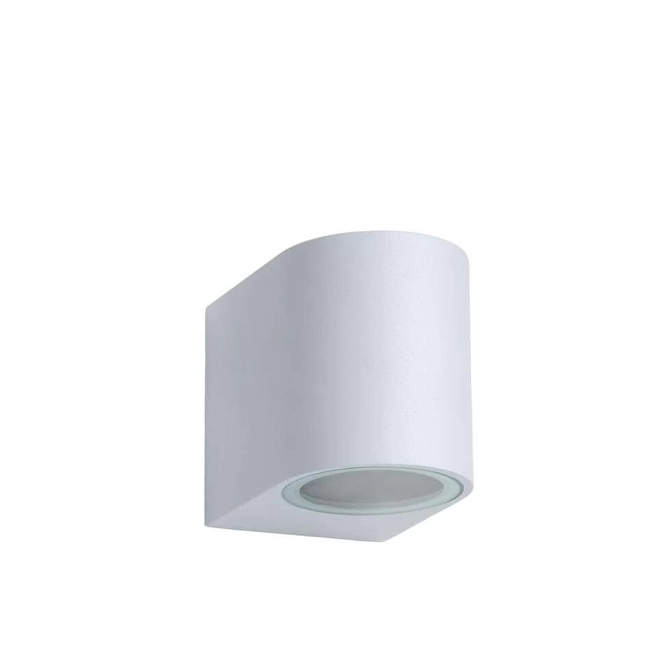Lucide LED Wandspot Buiten ZORA IP44 Afgerond - Wit - 9x6,5x7,9 Cm 4 Lucide LED Wandspot Buiten ZORA IP44 Afgerond - Wit - 9x6,5x7,9 Cm - Afbeelding 2