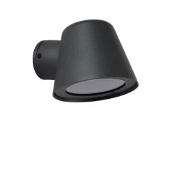 Lucide LED Wandlamp Buiten DINGO IP44 - Antraciet - 14,5x11,5x9 Cm