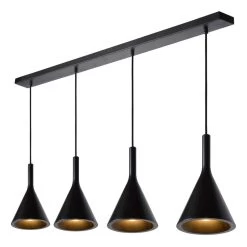 Lucide Hanglamp Gipsy - Zwart -Beroemde Verlichtings Winkel 81020811 1501