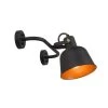 Lucide Wandlamp Pia - Zwart - 37,5x26,5x19,5 Cm -Beroemde Verlichtings Winkel 81024879