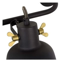 Lucide Wandlamp Pia - Zwart - 37,5x26,5x19,5 Cm -Beroemde Verlichtings Winkel 81024879 1406