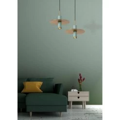 Lucide Hanglamp Selin - Turquoise - 145xØ25 Cm -Beroemde Verlichtings Winkel 81026178 0003