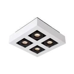 Lucide Plafondspot Xirax 4 Lamp - Wit