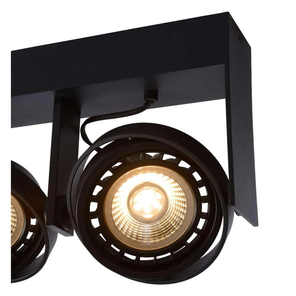 Lucide Plafondspot Griffon 2 Lamp - Zwart 5 Lucide Plafondspot Griffon 2 Lamp - Zwart - Afbeelding 3