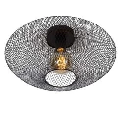 Lucide Plafondlamp Mesh - Zwart 8 Lucide Plafondlamp Mesh - Zwart -Beroemde Verlichtings Winkel 81029529 0401
