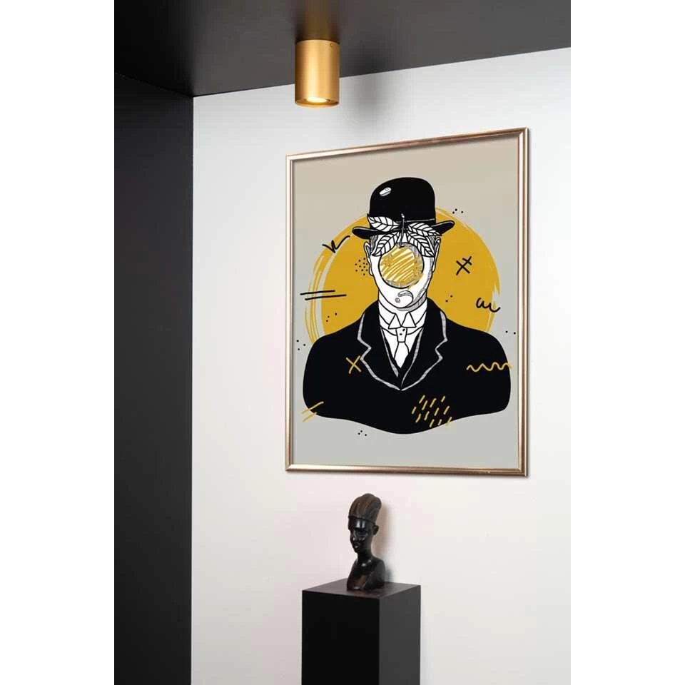 Lucide Plafondspot Tube - Mat Goud/messing - Ø9,6 Cm 5 Lucide Plafondspot Tube - Mat Goud/messing - Ø9,6 Cm - Afbeelding 3