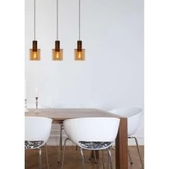 Lucide Hanglamp Toledo 3 Lichts - Amber - Ø20 Cm 9 Lucide Hanglamp Toledo 3 Lichts - Amber - Ø20 Cm -Beroemde Verlichtings Winkel 81029593 0302