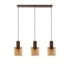 Lucide Hanglamp Toledo 3 Lichts - Amber - Ø20 Cm -Beroemde Verlichtings Winkel 81029593