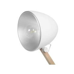 Beliani Staande Lamp HETTON - Wit Eikenhout, Marmer -Beroemde Verlichtings Winkel c062fc709fee4a1b84471f4aa2a5b9d0