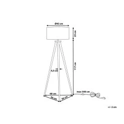 Beliani Staande Lamp NITRA - Grijs Eikenhout 8 Beliani Staande Lamp NITRA - Grijs Eikenhout -Beroemde Verlichtings Winkel c5a56fbe78a04b8d93f7793631ca68f5
