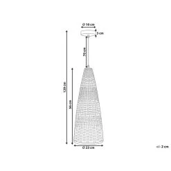 Beliani Hanglamp SUAM - Lichte Houtkleur Bamboehout -Beroemde Verlichtings Winkel cc6d015535b84e8cadebd9008af56c66