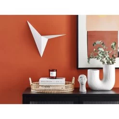 Beliani Muurlamp BRIANCE - Wit Metaal -Beroemde Verlichtings Winkel e093660d957745cbb214e8a6410a0c0a