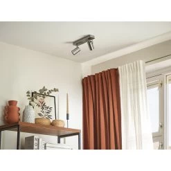 Beliani Muurlamp KLIP - Zilver Metaal -Beroemde Verlichtings Winkel eae0cfb630a844aeac590ef537df4bb2