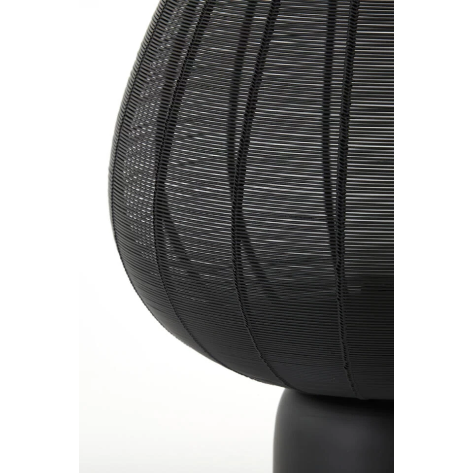 Tafellamp Suneko - Zwart - Ø35cm 5 Tafellamp Suneko - Zwart - Ø35cm - Afbeelding 3