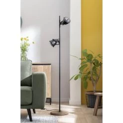 Vloerlamp Siem - Zwart - Ø28x153 Cm 9 Vloerlamp Siem - Zwart - Ø28x153 Cm -Beroemde Verlichtings Winkel sf 60350415 9060